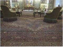 Amoo Oghli carpets found in a palace of the Shah of Iran