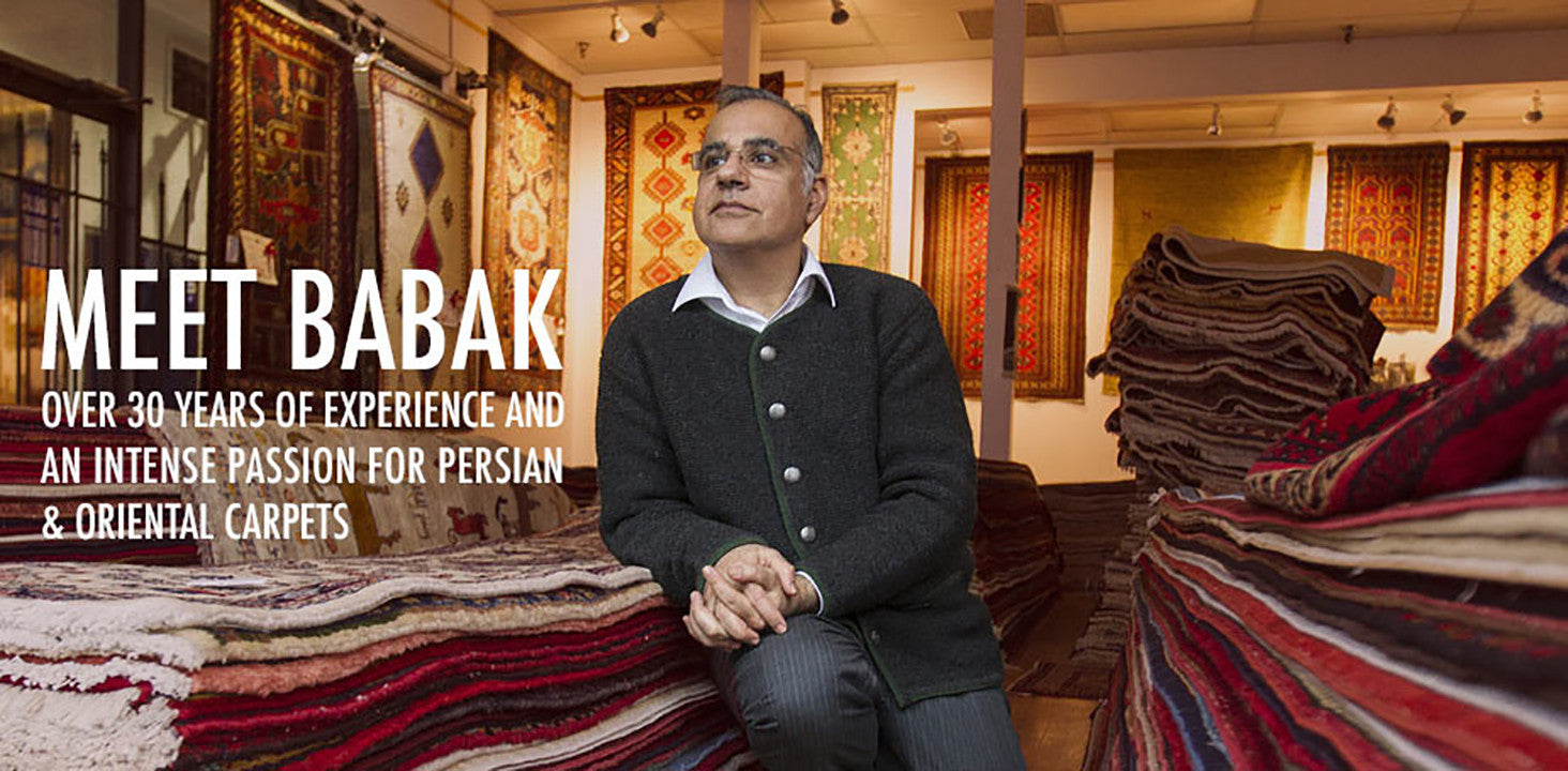Babak in the showroom