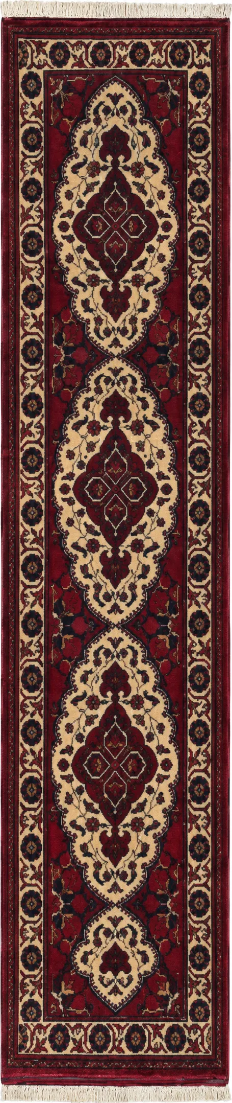 21917- Khal Mohammad Afghan Hand-Knotted Authentic/Traditional/Rug/Size: 9'0" x 2'1"/274cm x 64cm – photo 1
