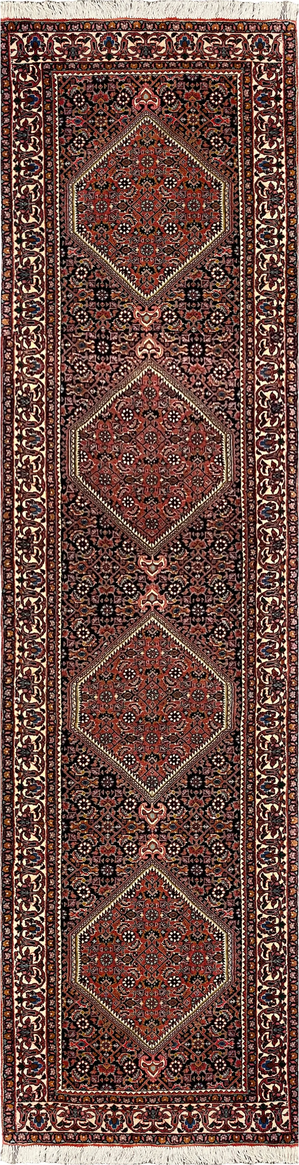 27974-Bidjar Hand-Knotted/Handmade Persian Rug/Carpet Traditional/ Authentic/ Size: 9'3"x 2'2"/282cm x 66cm – photo 1