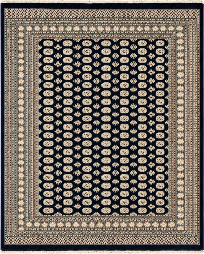 27617-Bokhara Hand-Knotted/Handmade Pakistani Rug/Carpet Tribal/Nomadic Authentic/ Size: 12'2" x 9'1"/371cm ×277cm 12′2″ × 9′1″ · 371 × 277 cm